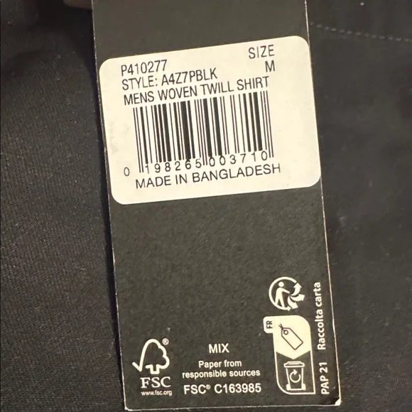 Dickies Classic Black Long Sleeve Shirt - Picture 8 of 8